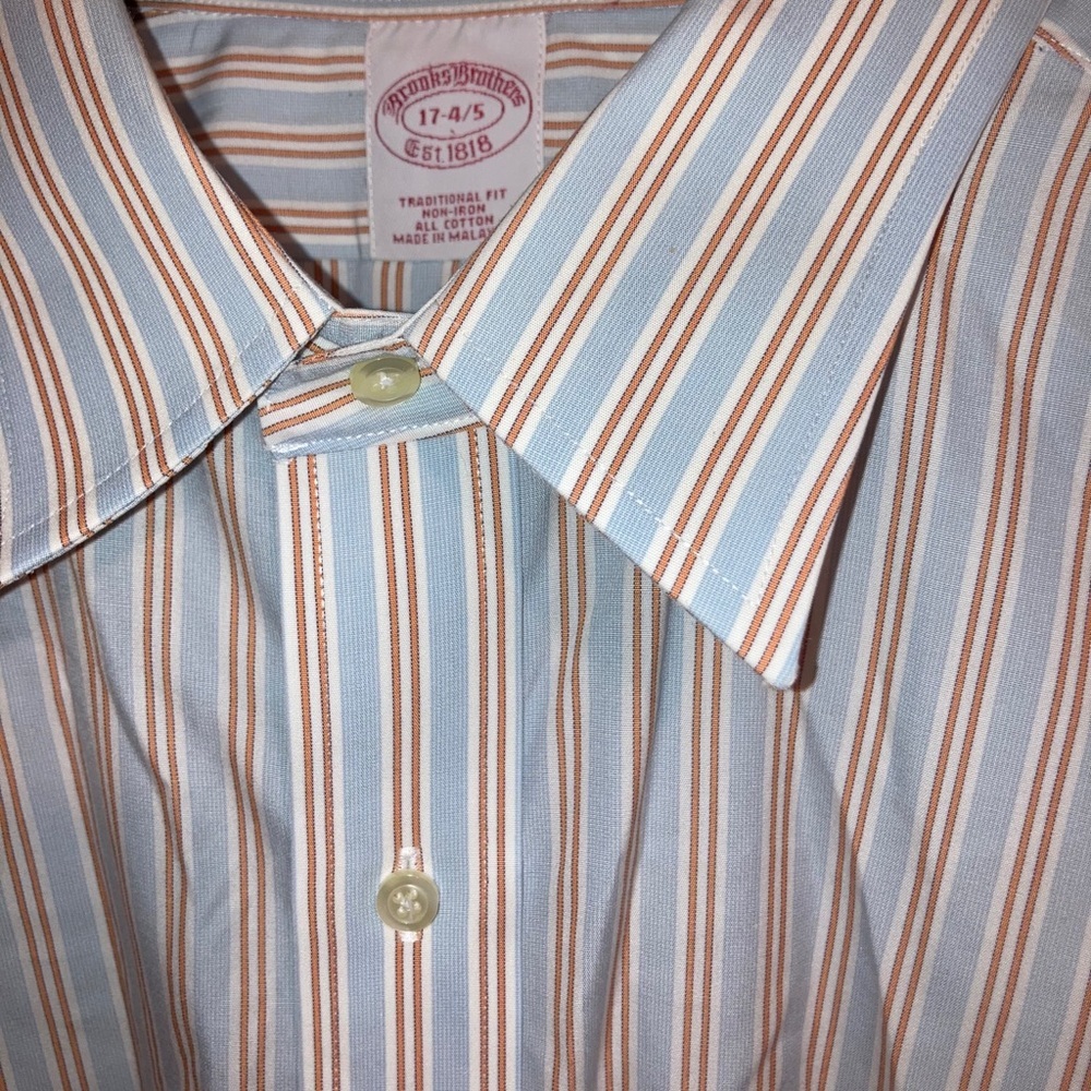 Brooks Brothers Striped Dress Shirt - sz 17 - 4/5​